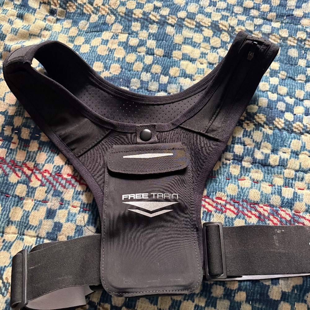 Free train running vest!